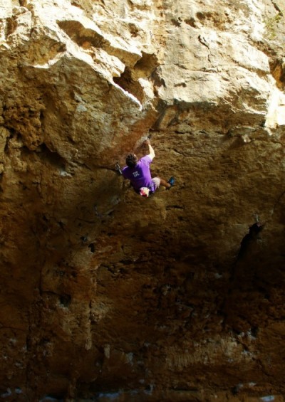 Invidia, 8b+, Grotta della Aeronauta, Sperlonga
